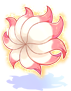 Costume White Nine-Tailed Fox's Tail