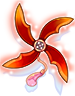 Crimson Huuma Shuriken