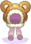 Costume Teddy Bear Hood
