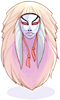 Costume Kabuki Mask
