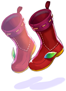Red Eco-Friendly Shoes