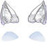 Costume Nyar's White Ears