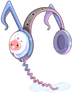 Costume Note Headphone