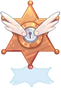 Hunting Medal Badge