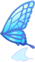 Blue Butterfly Wing