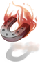 Burning Horseshoe