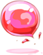 Costume Bubble Gum in Mouth