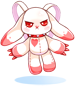 Costume Giant Mad Bunny