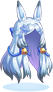 Costume Snow Rabbit Wig