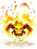 Costume Golden Flame Giant
