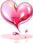 Costume Nettie Heart Bubble Gum