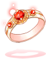 Brilliant Light Ruby Ring