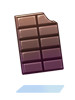 Solid chocolate