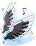 Costume Melody Wings