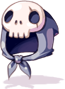 Costume Skull Hood