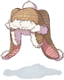 Rabbit Ear Knitted Hat