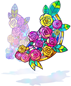 Costume Glass Rose Garden