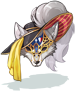 Costume Wolf Masquerade