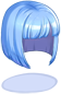 Costume Himelmez's Wig (Blue)