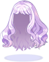 Costume Fluffy Semi-Long Hair(Light Purple)