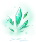 Teal Illusion Stone Fragment