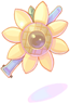 Sunflower Hairpin