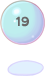 Lotto Ball 19