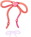 F Charming Ribbon