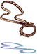 Snake Shape Rosary