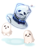 Costume Ghostring Tall Hat