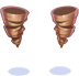 Costume Roll Twin(Brown)
