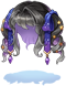 Costume Starry Ribbon Twin Tail
