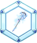 Printed Glacier Staff