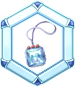 Printed Glacier Pendant