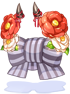 Costume Camellia Demon Ribbon