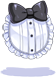 Costume Frill Neckcap