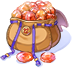 Red Gemstone Pouch