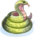 Costume Coiledup Snake