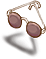 Costume Purple Glasses