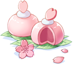 Cherry Blossom Rice Cake