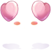 Costume Fluffy Heart Earmuffs