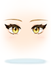 Costume Yellow Cat's Eye