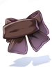 Costume Large Ribbon Muffler (Black)
