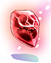 Shining Crimson Magic Stone