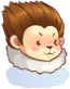 Monkey On Fur Hat