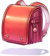 Costume Novice Red Backpack