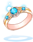 Brilliant Light Zircon Ring
