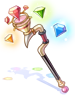 Herosria Wizardry Staff