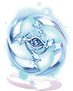 Dimensions Moonlight Wheel Shuriken
