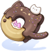 Costume Cat Donut